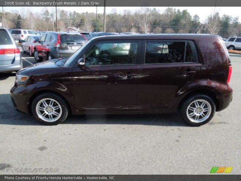 Blackberry Crush Metallic / Dark Gray 2008 Scion xB