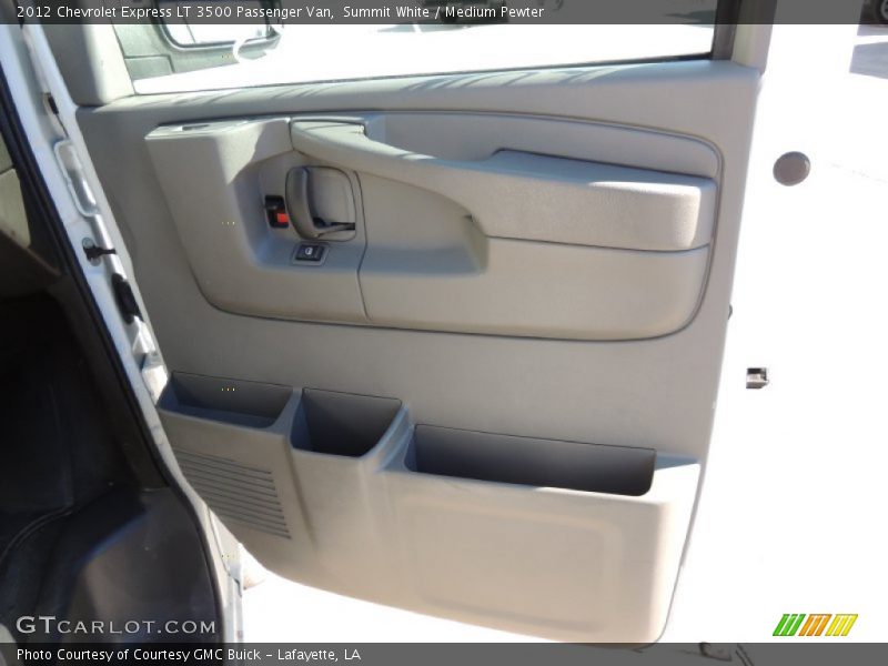 Summit White / Medium Pewter 2012 Chevrolet Express LT 3500 Passenger Van