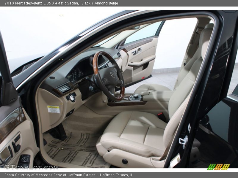 Black / Almond Beige 2010 Mercedes-Benz E 350 4Matic Sedan