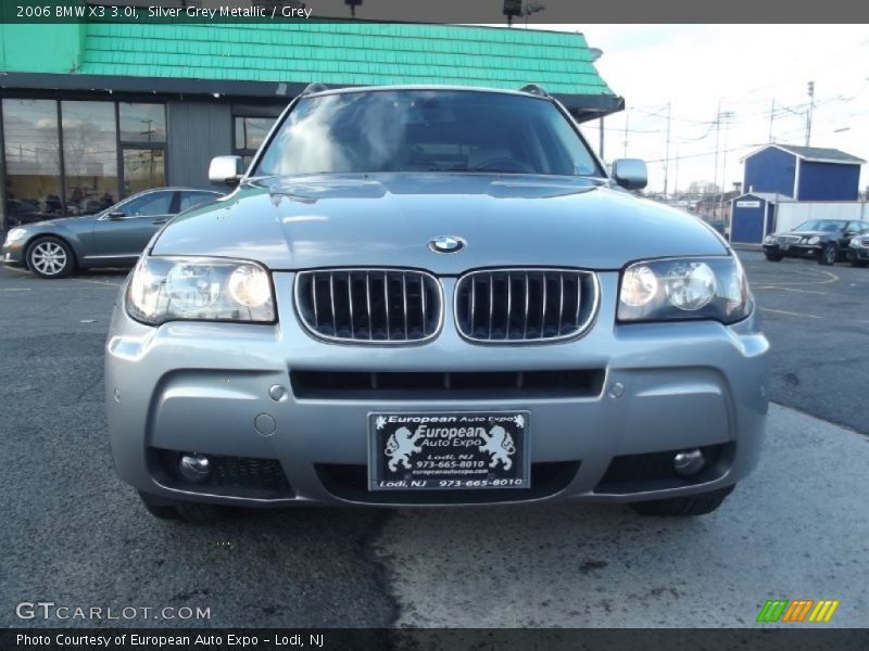 Silver Grey Metallic / Grey 2006 BMW X3 3.0i