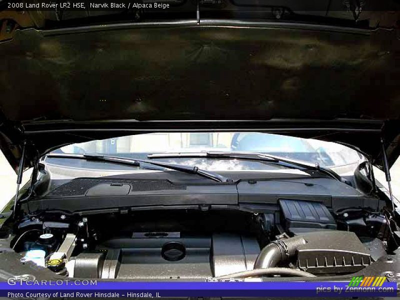 Narvik Black / Alpaca Beige 2008 Land Rover LR2 HSE