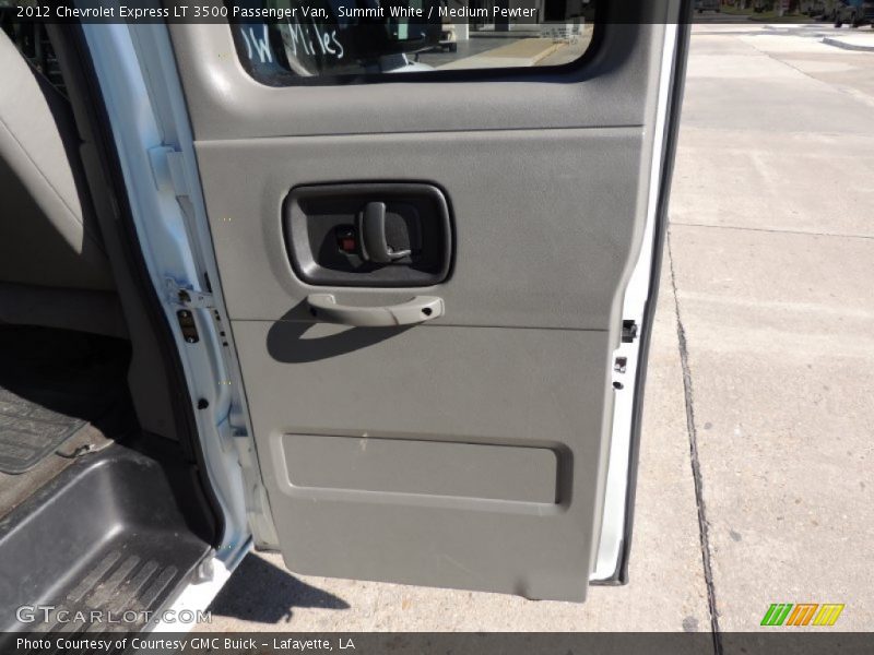 Summit White / Medium Pewter 2012 Chevrolet Express LT 3500 Passenger Van