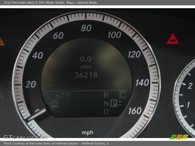 Black / Almond Beige 2010 Mercedes-Benz E 350 4Matic Sedan
