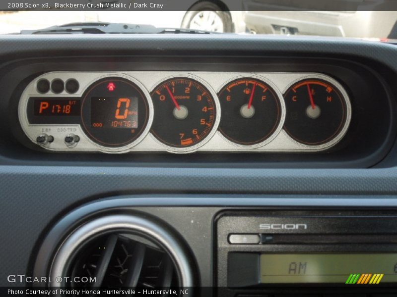 Blackberry Crush Metallic / Dark Gray 2008 Scion xB