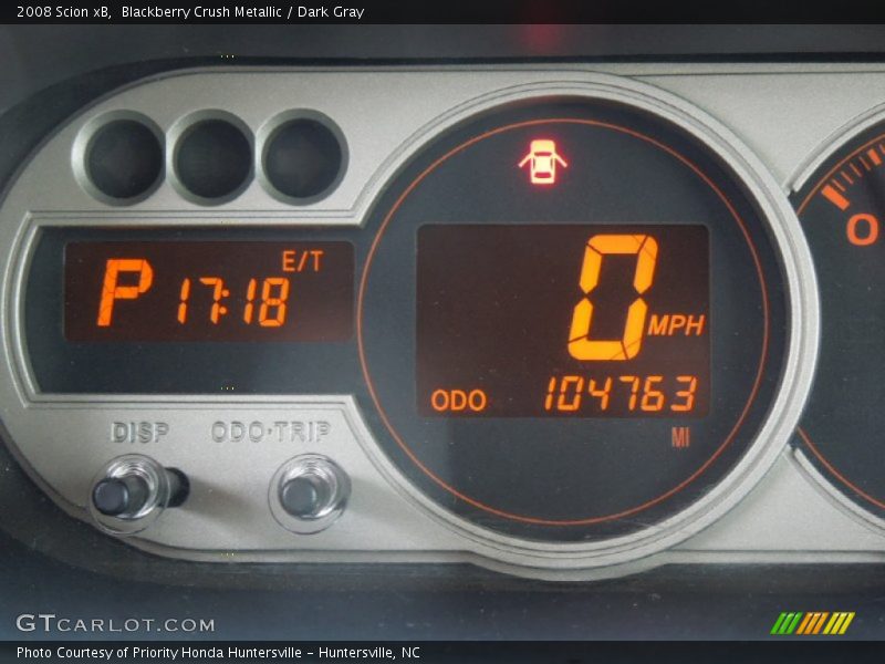 Blackberry Crush Metallic / Dark Gray 2008 Scion xB