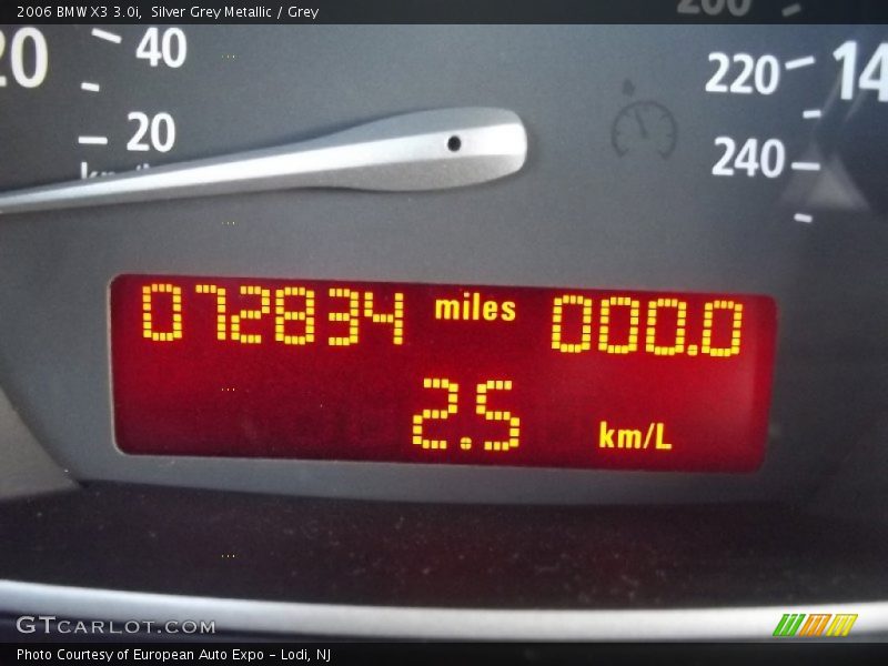 Silver Grey Metallic / Grey 2006 BMW X3 3.0i