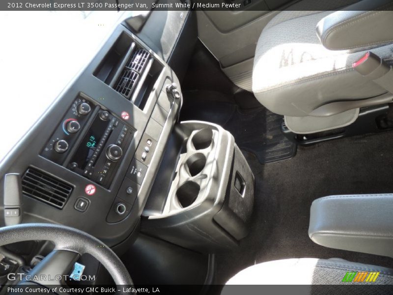 Summit White / Medium Pewter 2012 Chevrolet Express LT 3500 Passenger Van