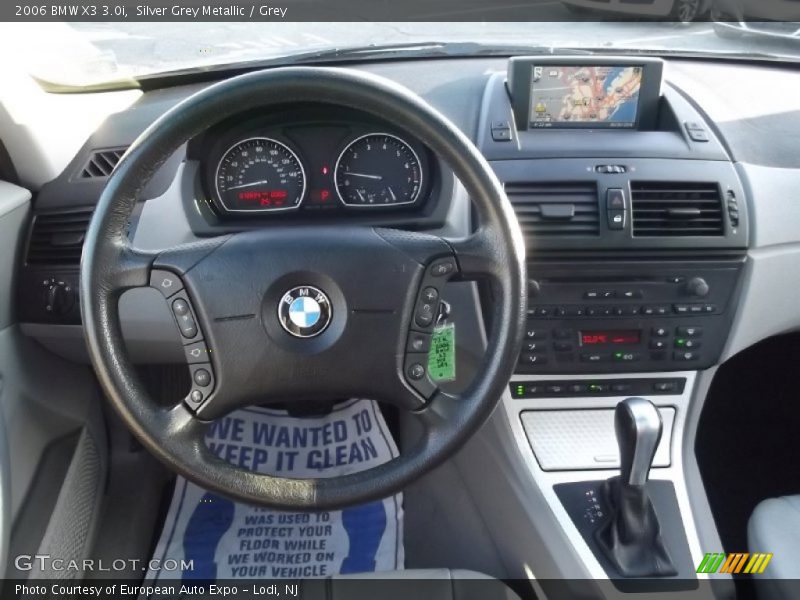 Silver Grey Metallic / Grey 2006 BMW X3 3.0i