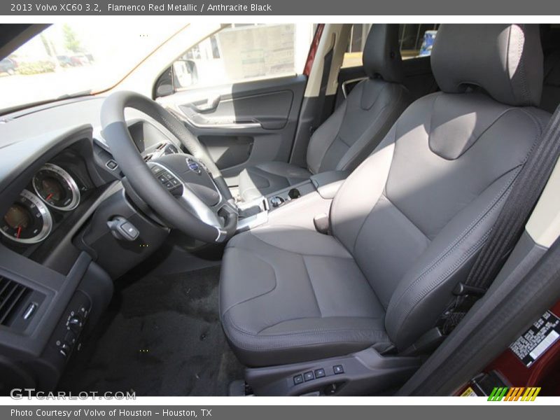 Flamenco Red Metallic / Anthracite Black 2013 Volvo XC60 3.2