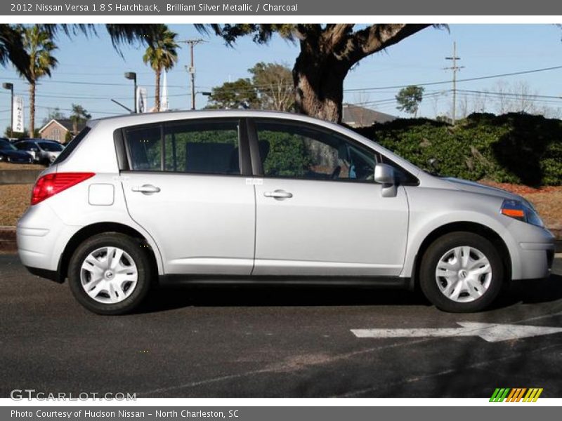  2012 Versa 1.8 S Hatchback Brilliant Silver Metallic