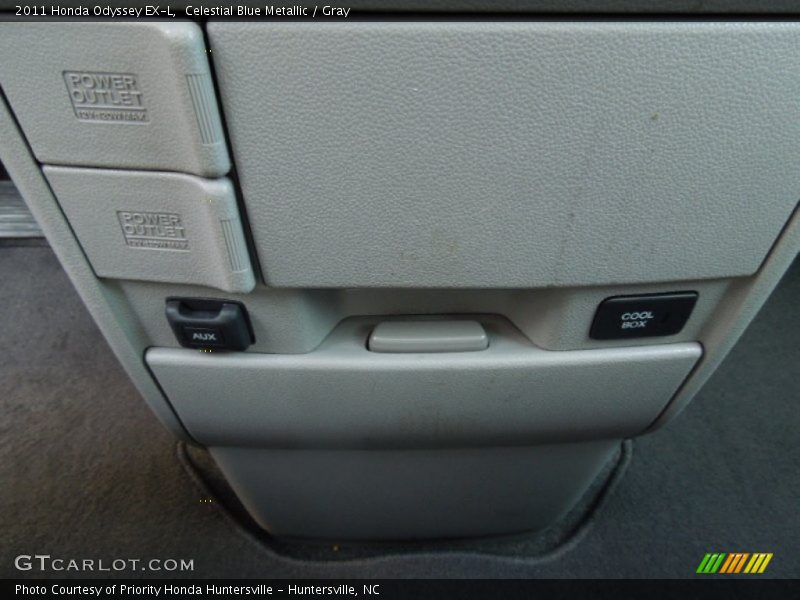 Celestial Blue Metallic / Gray 2011 Honda Odyssey EX-L