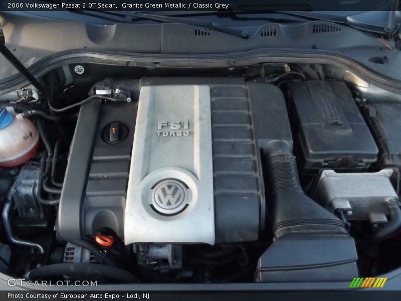 Granite Green Metallic / Classic Grey 2006 Volkswagen Passat 2.0T Sedan