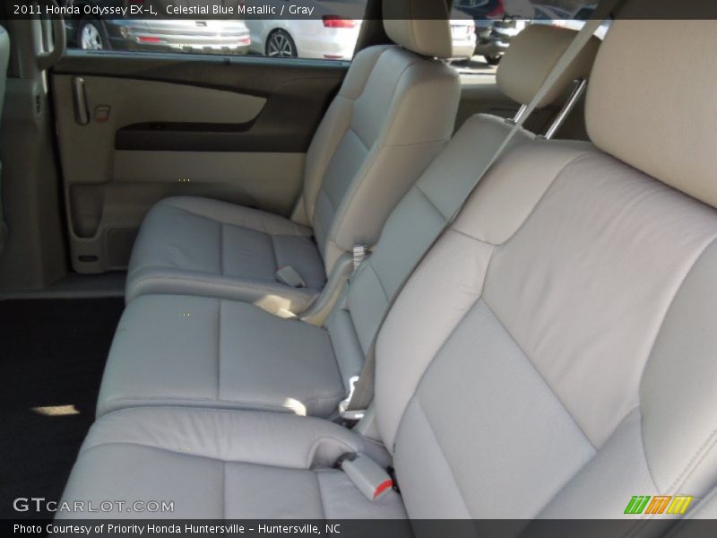 Celestial Blue Metallic / Gray 2011 Honda Odyssey EX-L