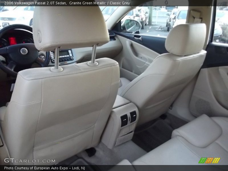 Granite Green Metallic / Classic Grey 2006 Volkswagen Passat 2.0T Sedan