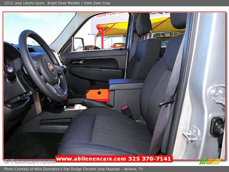 Bright Silver Metallic / Dark Slate Gray 2012 Jeep Liberty Sport
