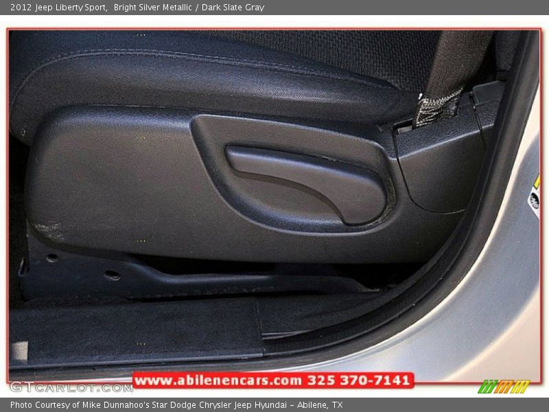Bright Silver Metallic / Dark Slate Gray 2012 Jeep Liberty Sport