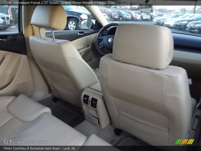 Granite Green Metallic / Classic Grey 2006 Volkswagen Passat 2.0T Sedan