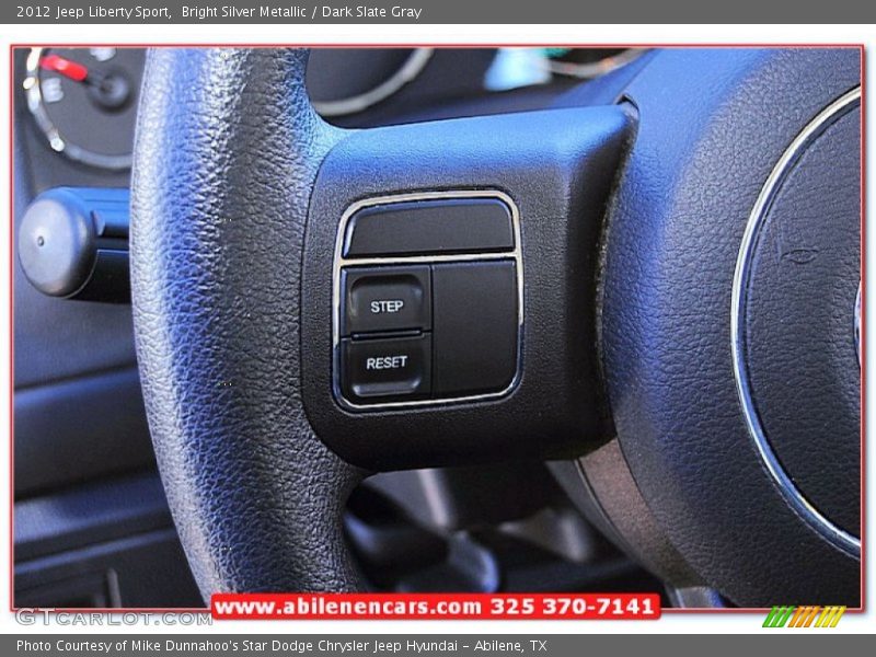 Bright Silver Metallic / Dark Slate Gray 2012 Jeep Liberty Sport