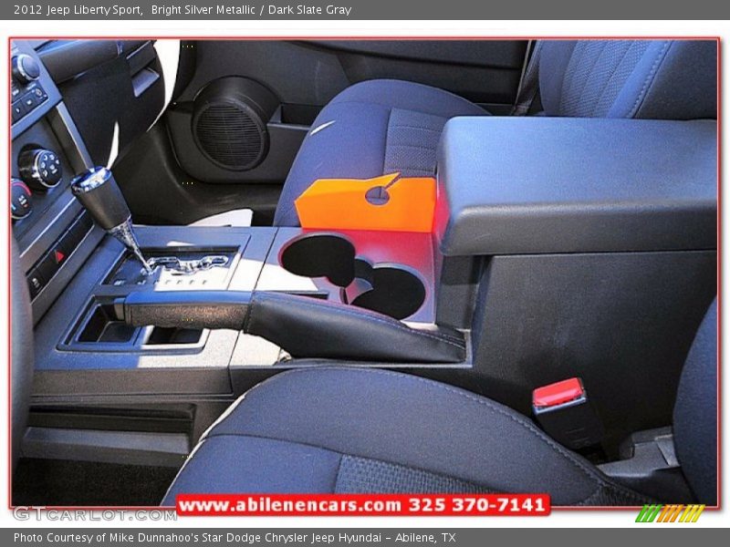 Bright Silver Metallic / Dark Slate Gray 2012 Jeep Liberty Sport