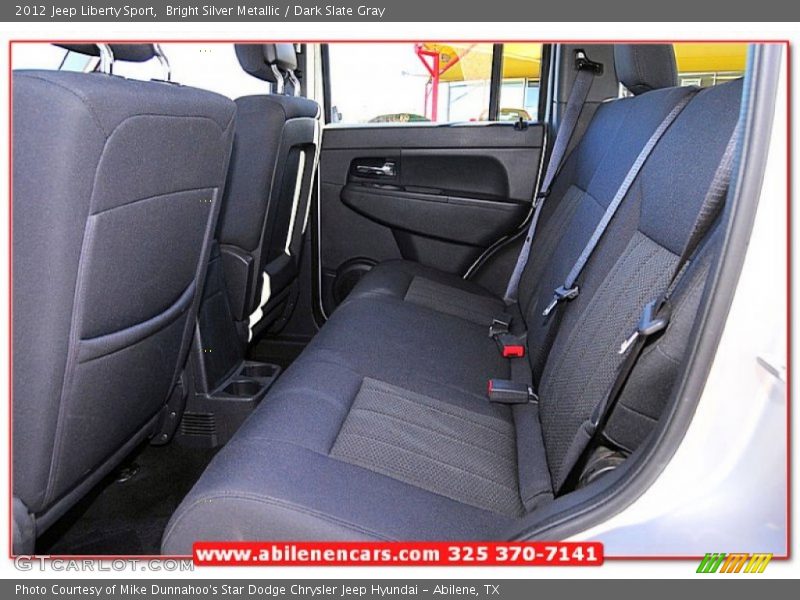 Bright Silver Metallic / Dark Slate Gray 2012 Jeep Liberty Sport