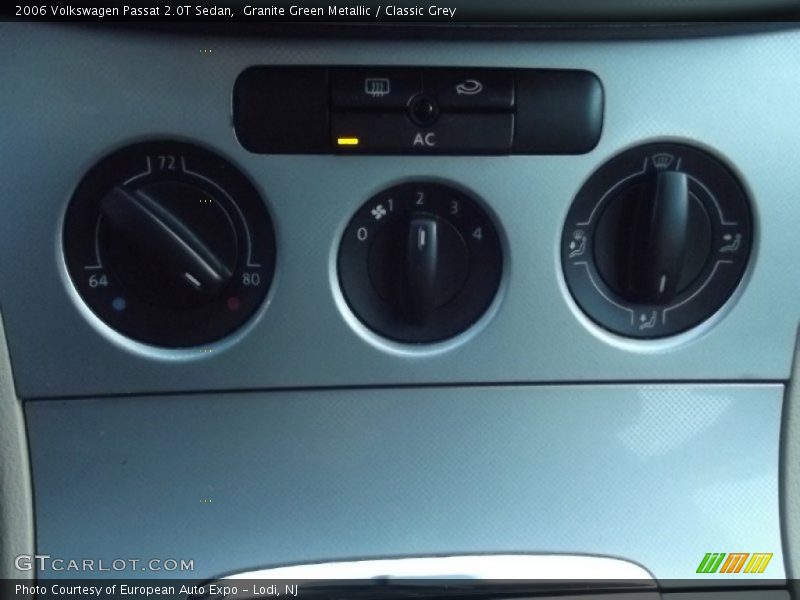 Granite Green Metallic / Classic Grey 2006 Volkswagen Passat 2.0T Sedan