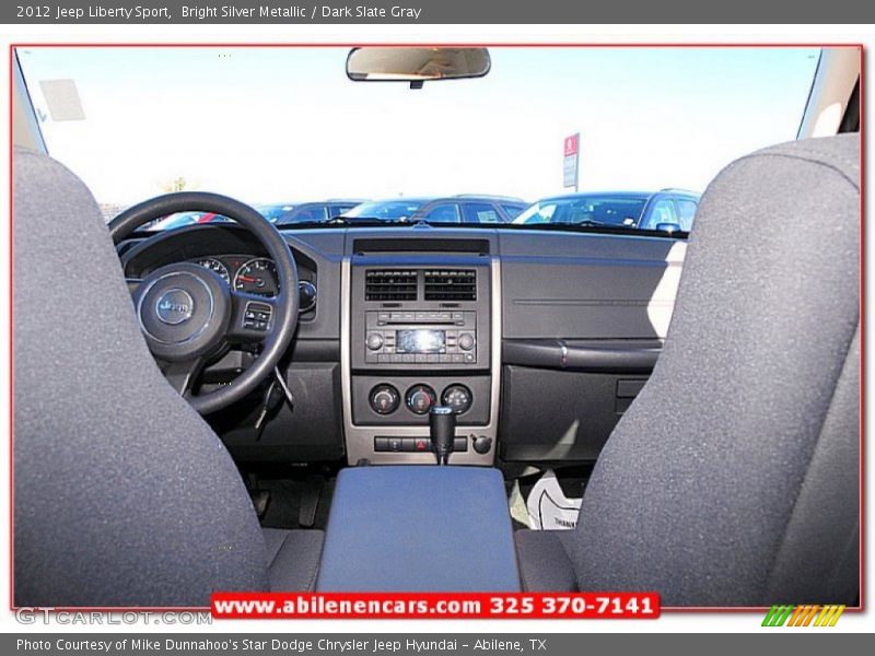 Bright Silver Metallic / Dark Slate Gray 2012 Jeep Liberty Sport