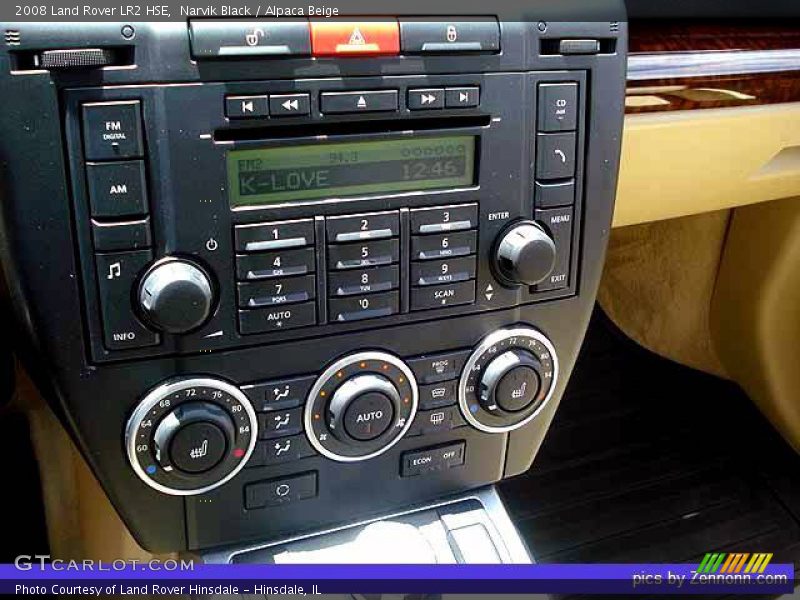 Narvik Black / Alpaca Beige 2008 Land Rover LR2 HSE