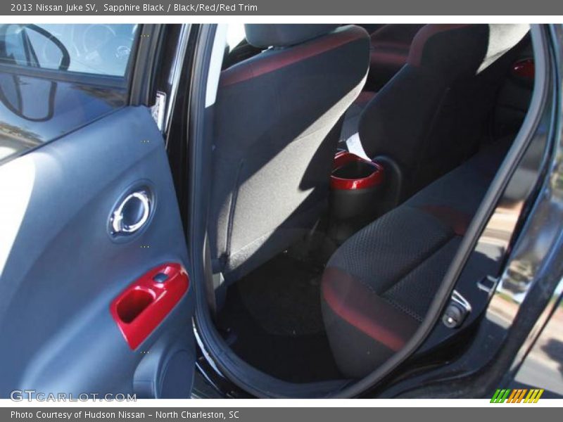 Sapphire Black / Black/Red/Red Trim 2013 Nissan Juke SV