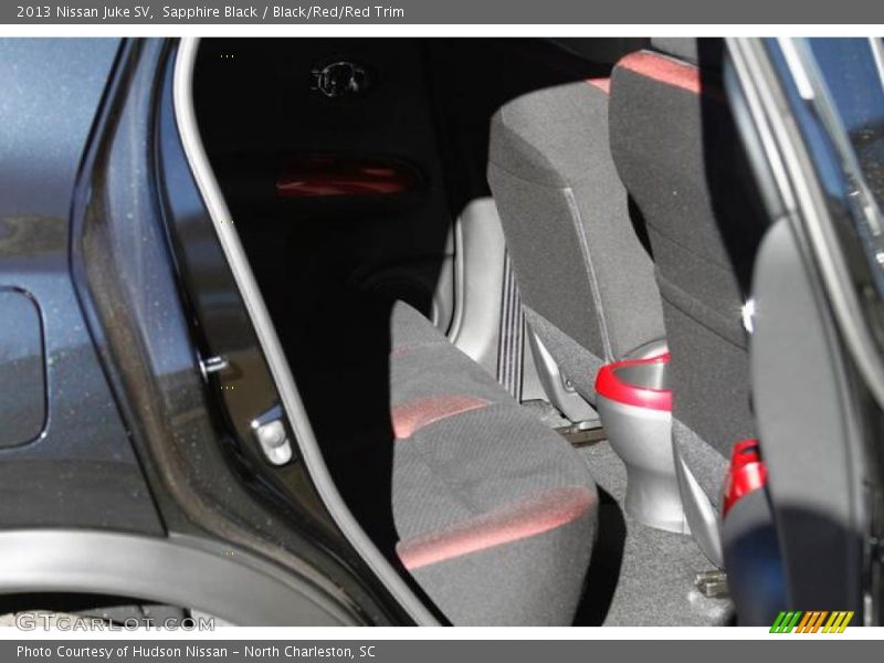 Sapphire Black / Black/Red/Red Trim 2013 Nissan Juke SV