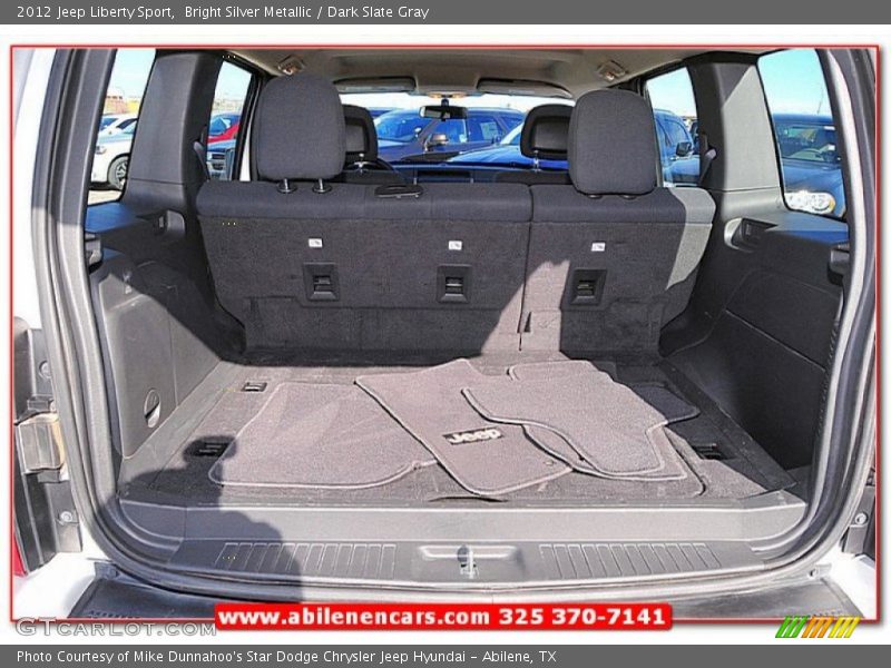 Bright Silver Metallic / Dark Slate Gray 2012 Jeep Liberty Sport