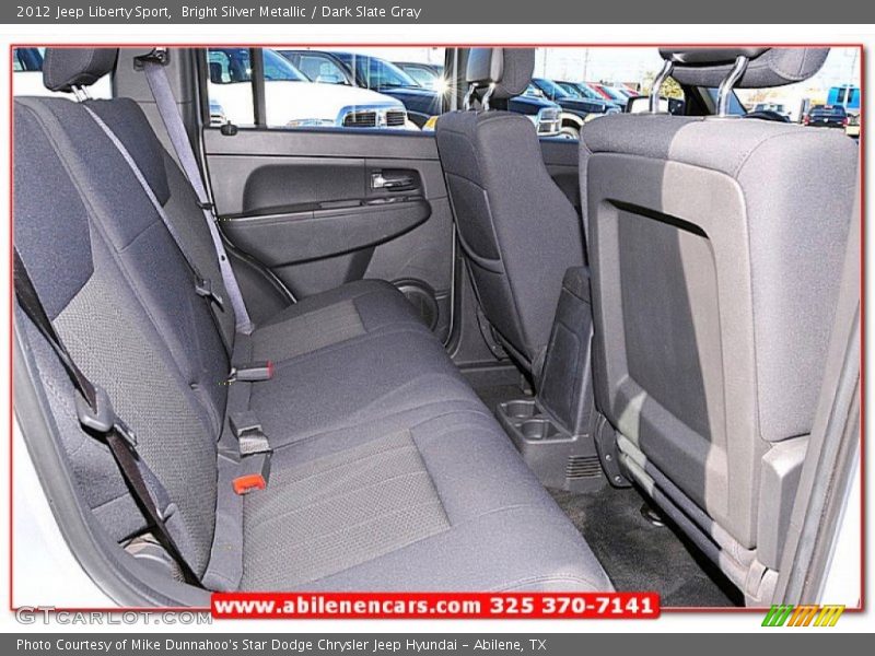 Bright Silver Metallic / Dark Slate Gray 2012 Jeep Liberty Sport