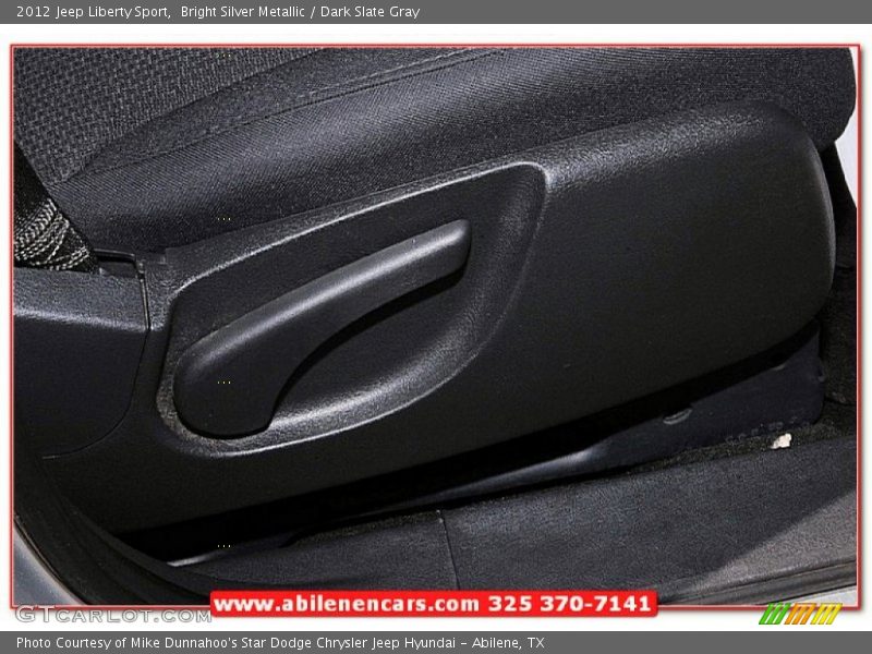 Bright Silver Metallic / Dark Slate Gray 2012 Jeep Liberty Sport