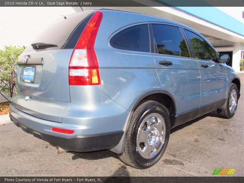 Opal Sage Metallic / Ivory 2010 Honda CR-V LX