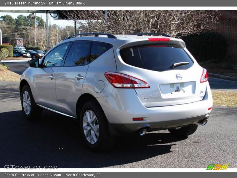 Brilliant Silver / Black 2013 Nissan Murano SV