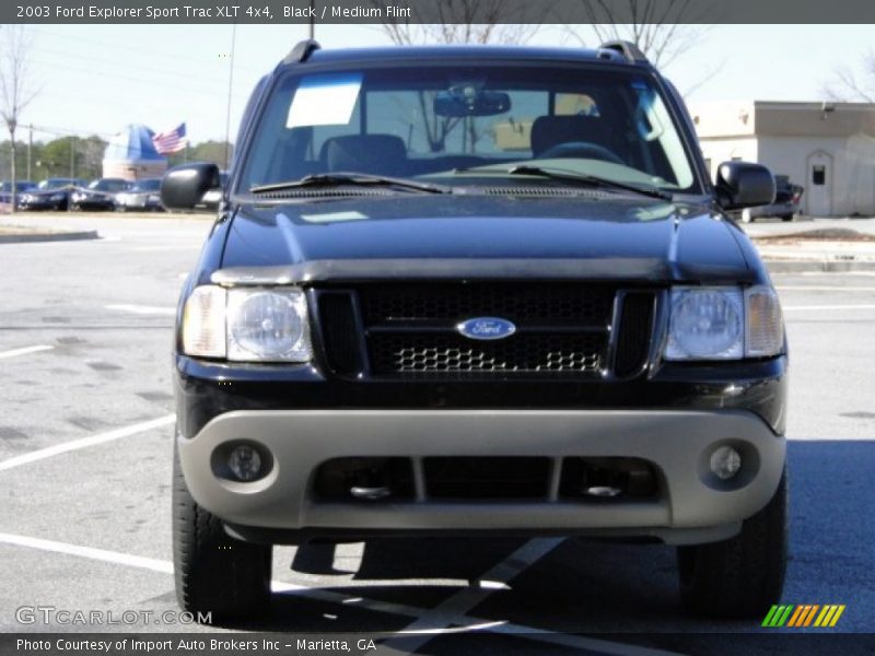 Black / Medium Flint 2003 Ford Explorer Sport Trac XLT 4x4