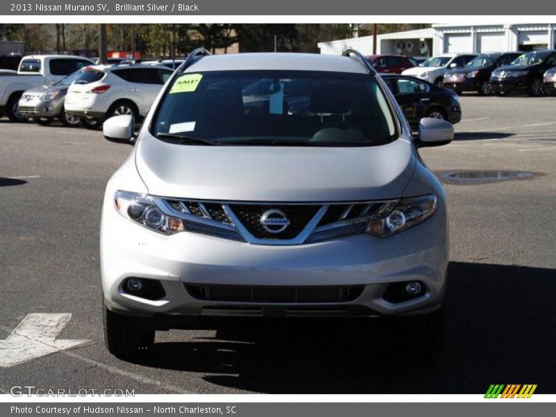 Brilliant Silver / Black 2013 Nissan Murano SV