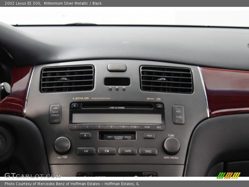 Millennium Silver Metallic / Black 2002 Lexus ES 300