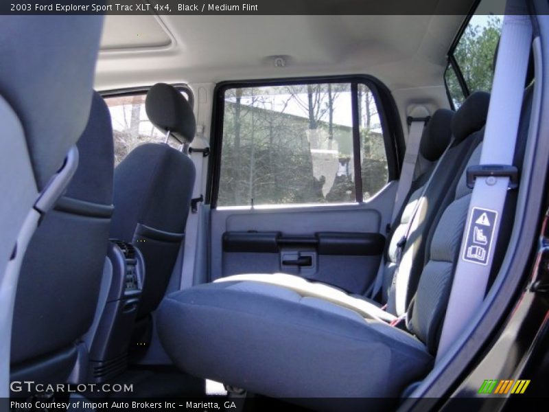 Black / Medium Flint 2003 Ford Explorer Sport Trac XLT 4x4