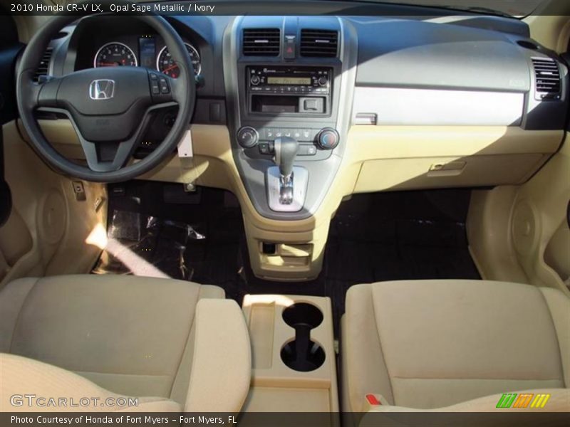 Dashboard of 2010 CR-V LX