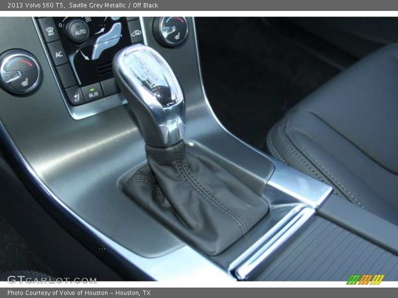 Saville Grey Metallic / Off Black 2013 Volvo S60 T5