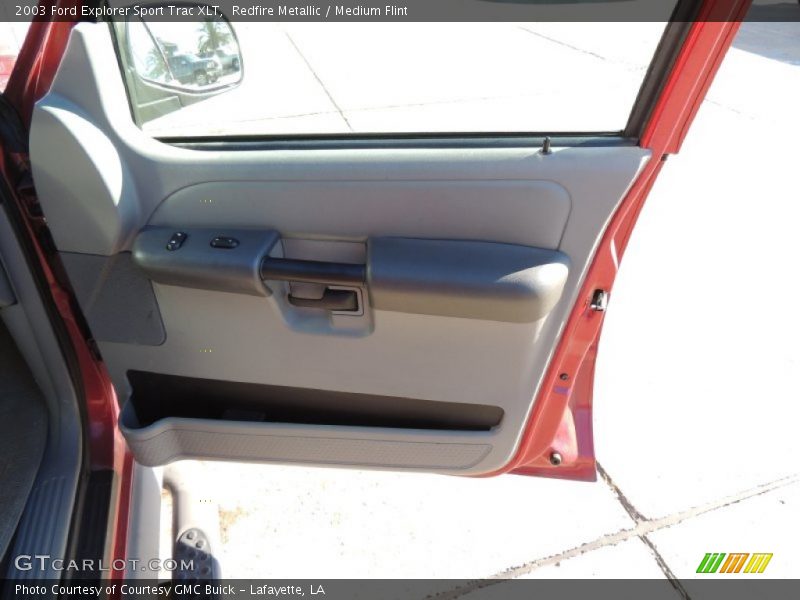 Redfire Metallic / Medium Flint 2003 Ford Explorer Sport Trac XLT