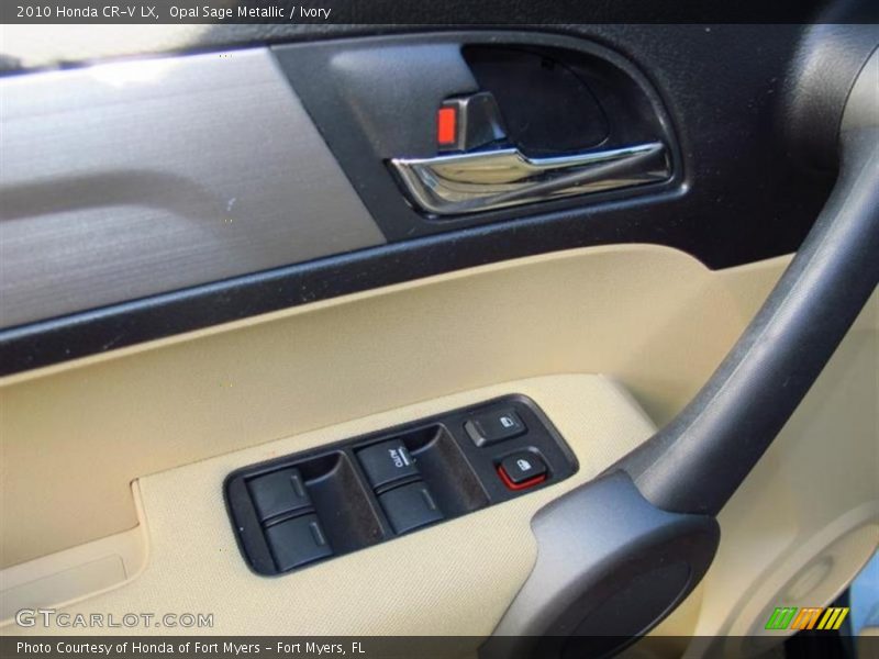 Opal Sage Metallic / Ivory 2010 Honda CR-V LX