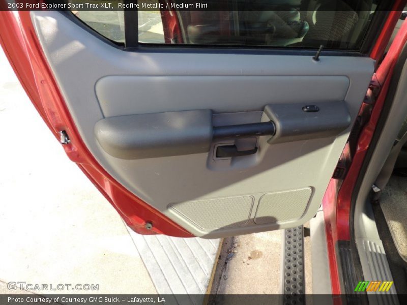 Redfire Metallic / Medium Flint 2003 Ford Explorer Sport Trac XLT