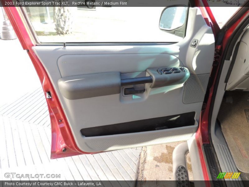 Redfire Metallic / Medium Flint 2003 Ford Explorer Sport Trac XLT