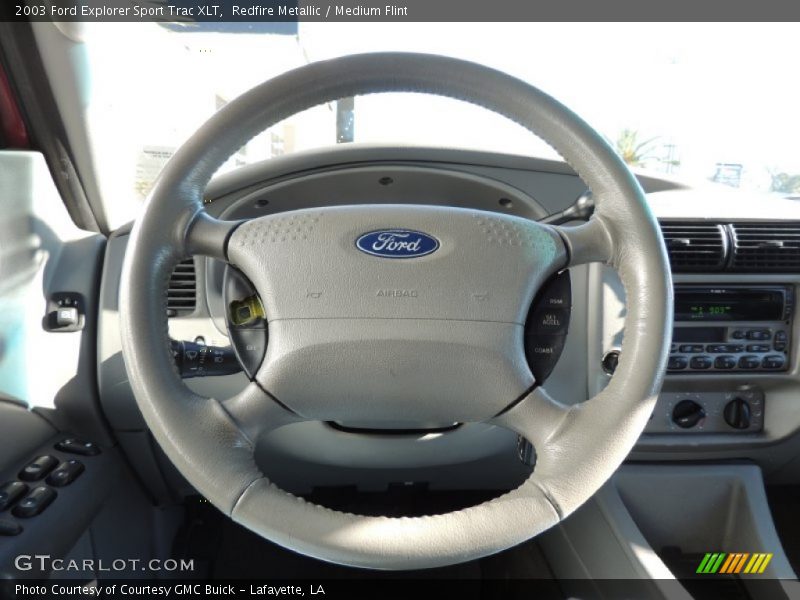 Redfire Metallic / Medium Flint 2003 Ford Explorer Sport Trac XLT