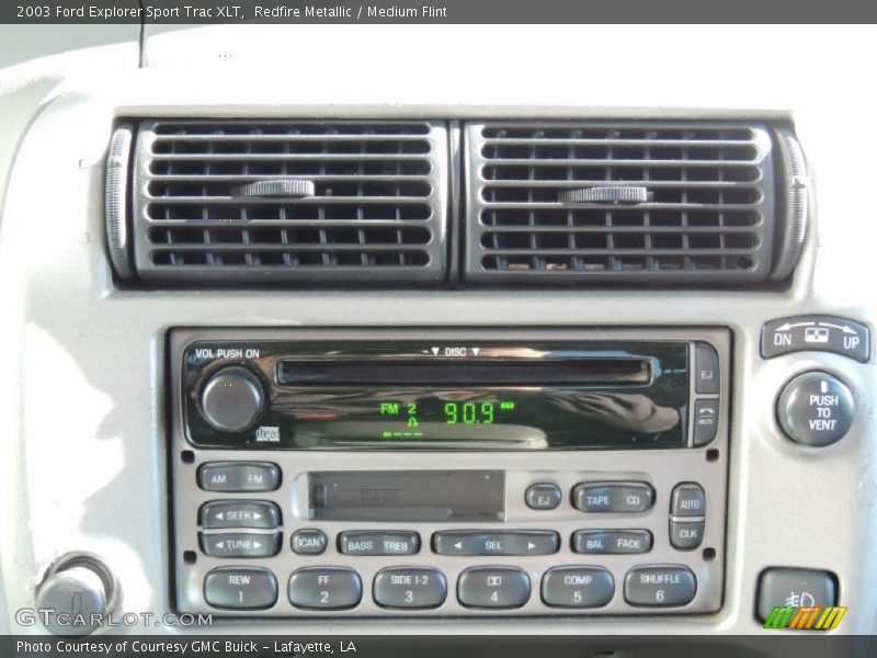 Redfire Metallic / Medium Flint 2003 Ford Explorer Sport Trac XLT