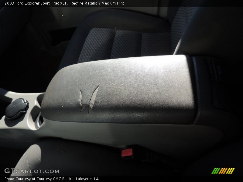 Redfire Metallic / Medium Flint 2003 Ford Explorer Sport Trac XLT