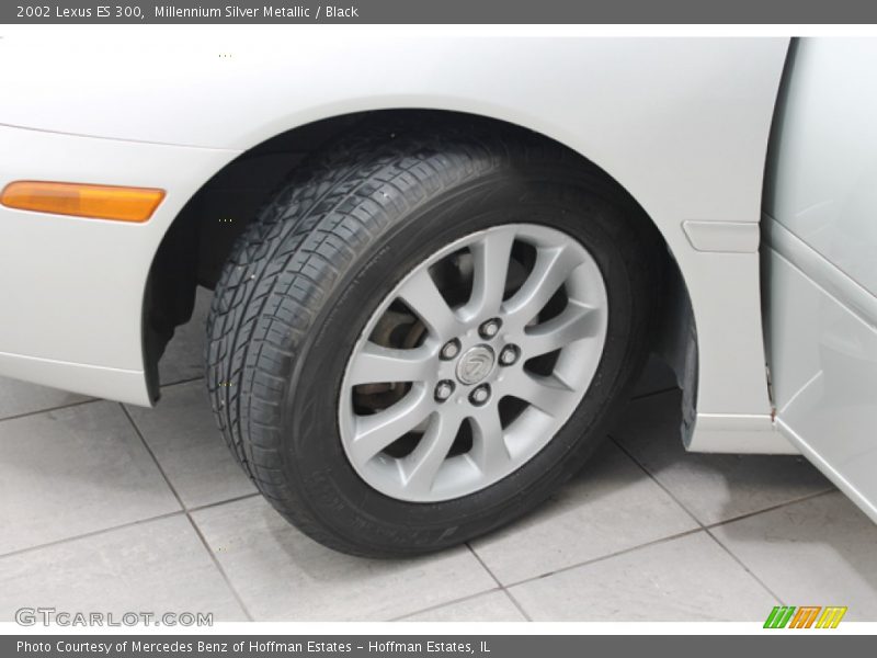 Millennium Silver Metallic / Black 2002 Lexus ES 300