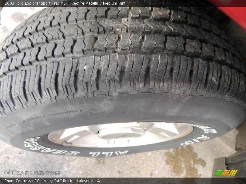 Redfire Metallic / Medium Flint 2003 Ford Explorer Sport Trac XLT