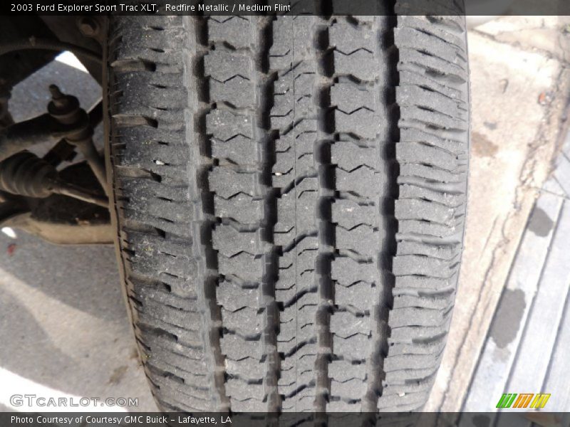 Redfire Metallic / Medium Flint 2003 Ford Explorer Sport Trac XLT
